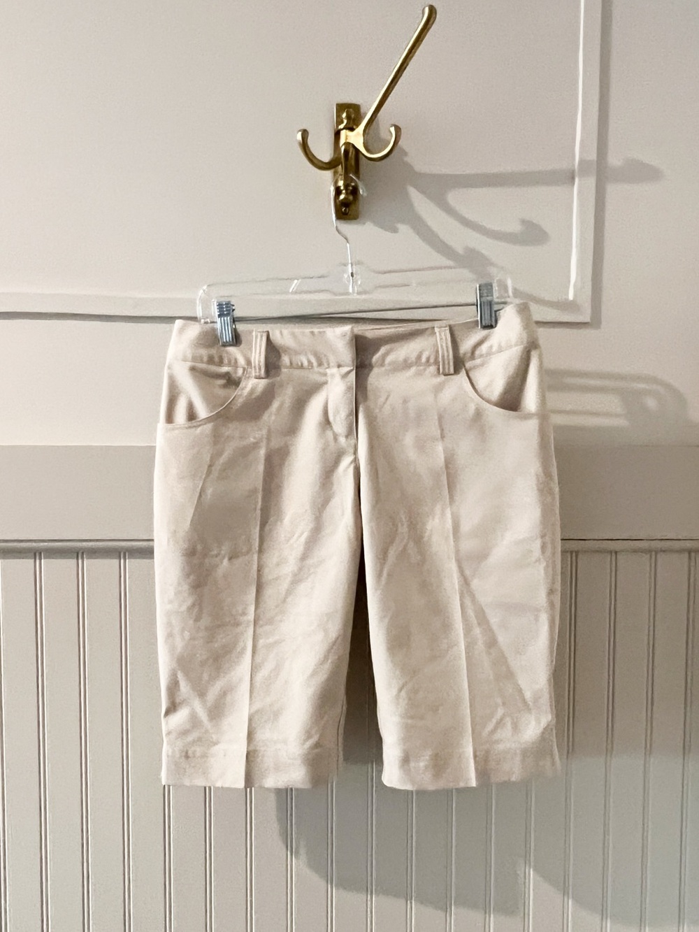 adidas Cream Women's Bermuda Shorts